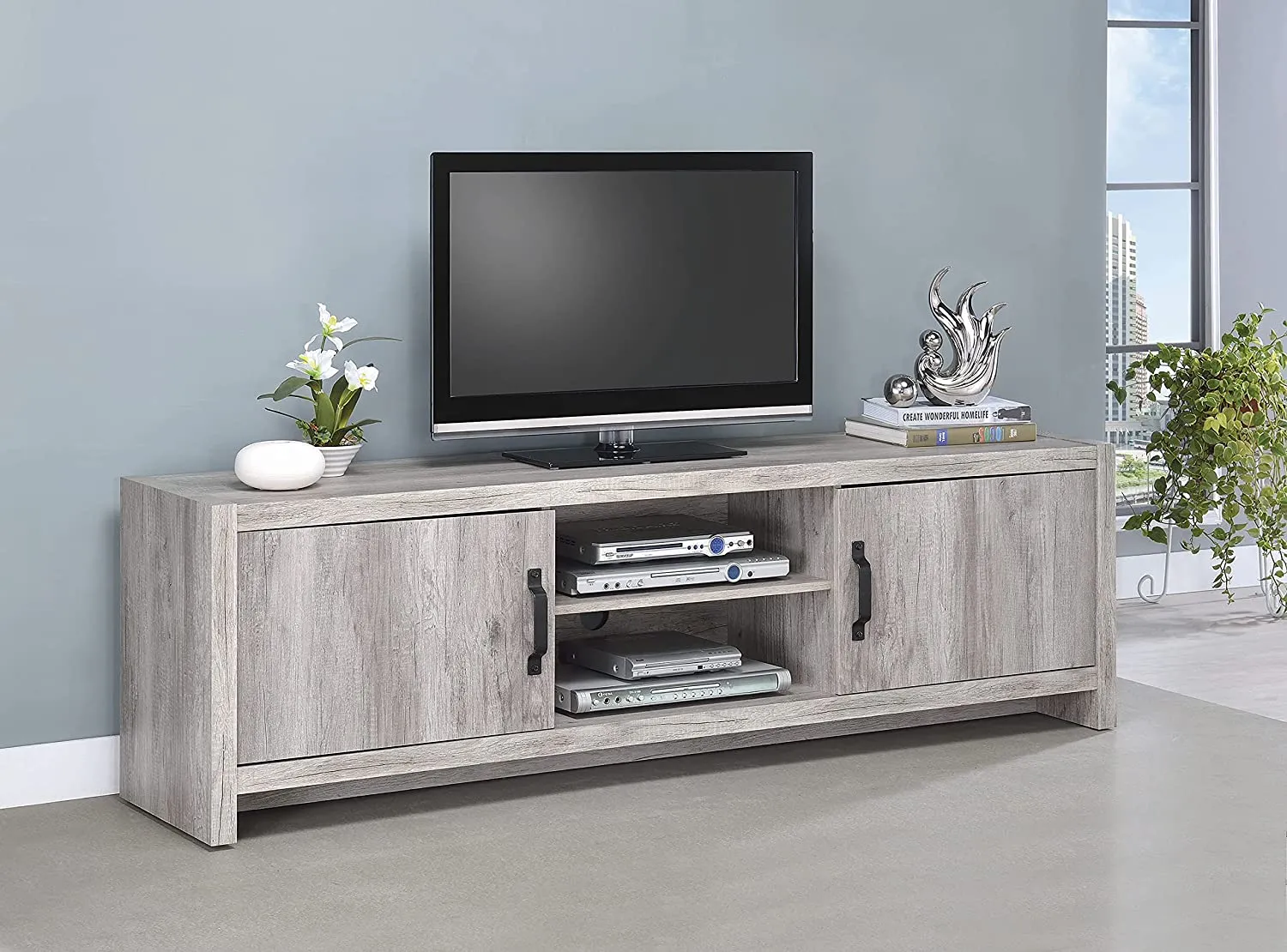 701025 Media Console in Grey