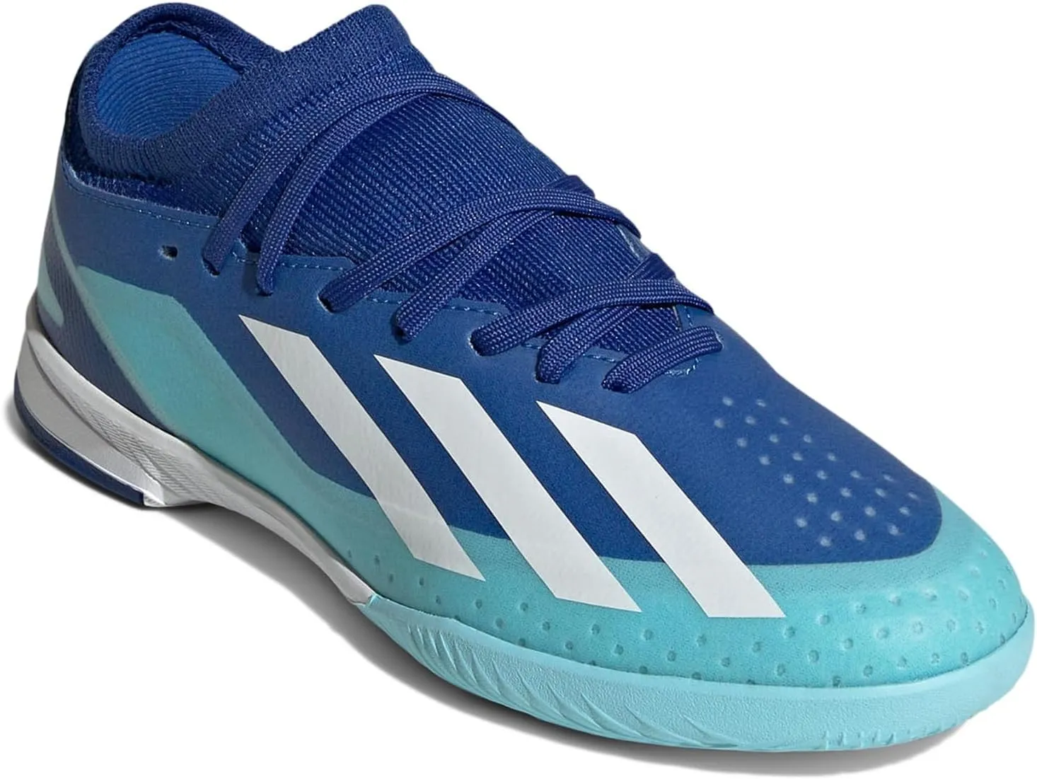 adidas Kids Boys X Crazyfast.3 Indoor Soccer Cleats Indoor - Blue
