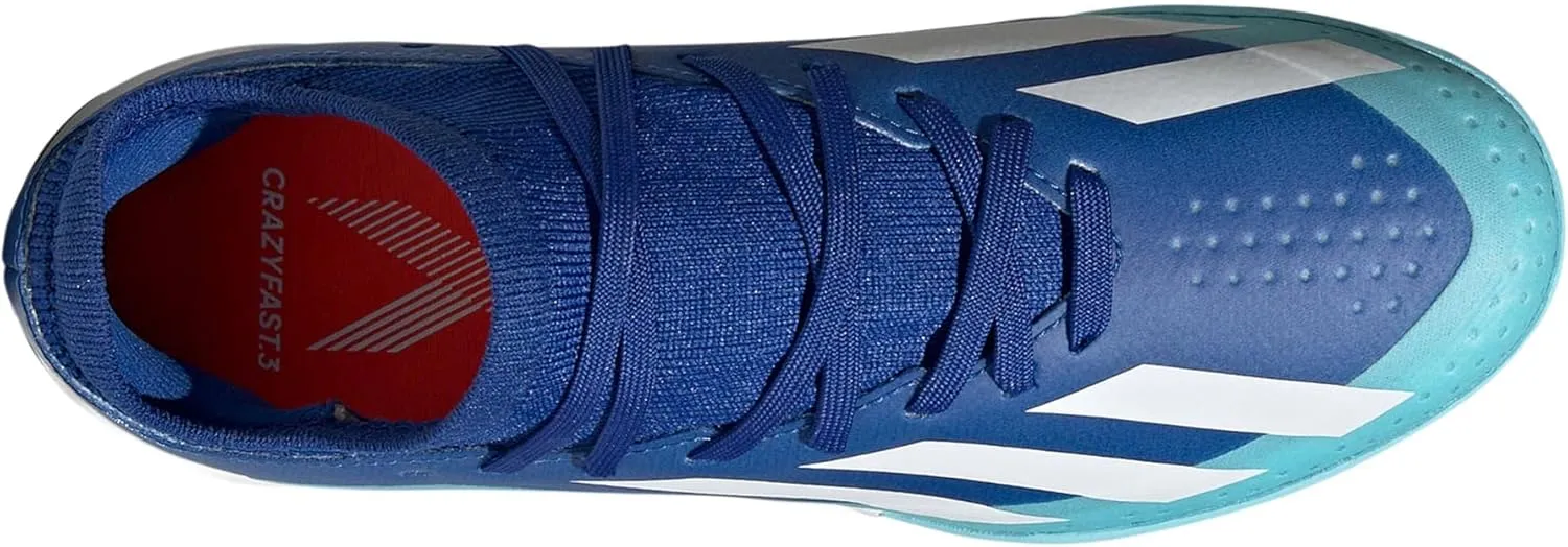 adidas Kids Boys X Crazyfast.3 Indoor Soccer Cleats Indoor - Blue