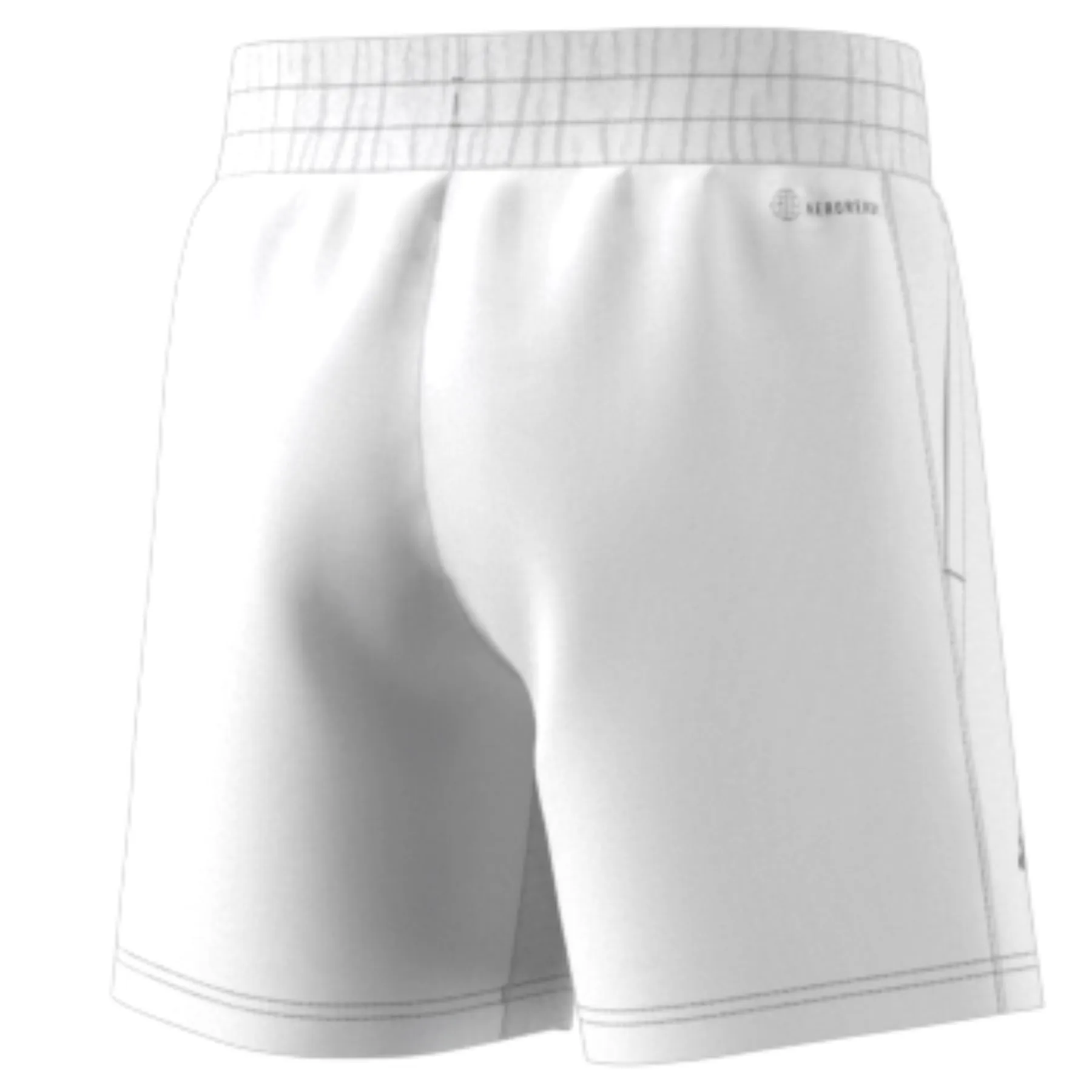 Adidas Performance Club 3S Boys Tennis Short - White