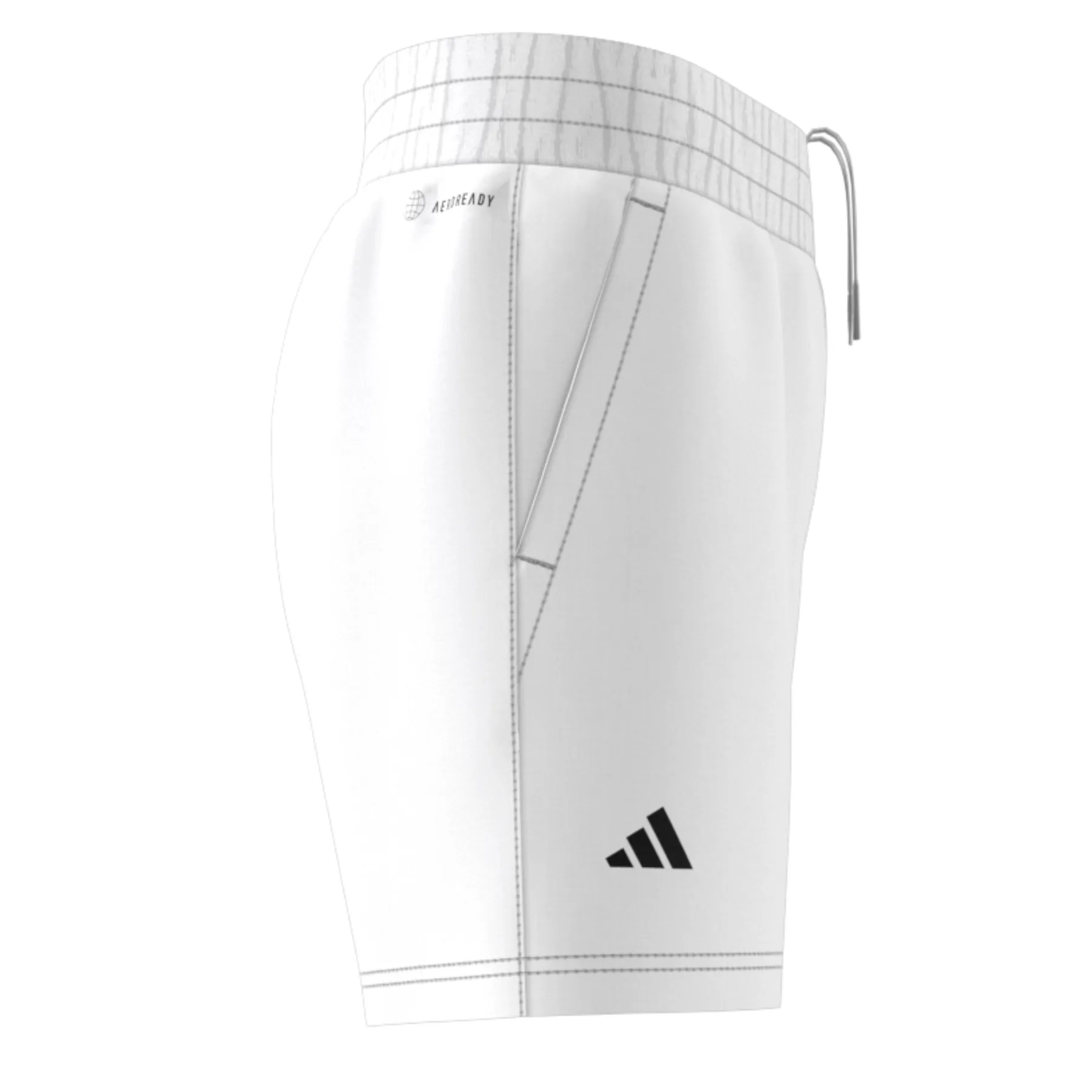 Adidas Performance Club 3S Boys Tennis Short - White