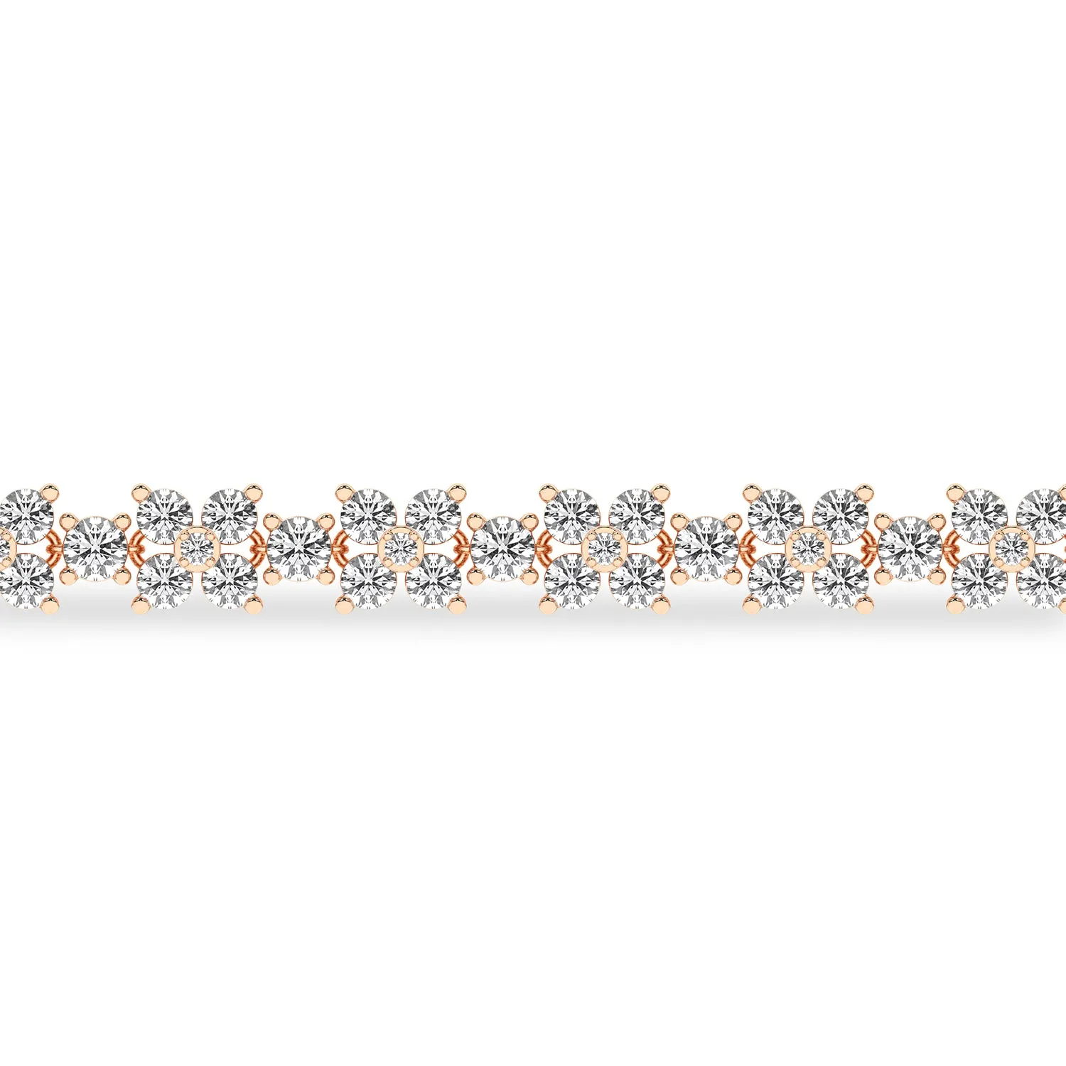 Alyssa Floral Tennis Bracelet