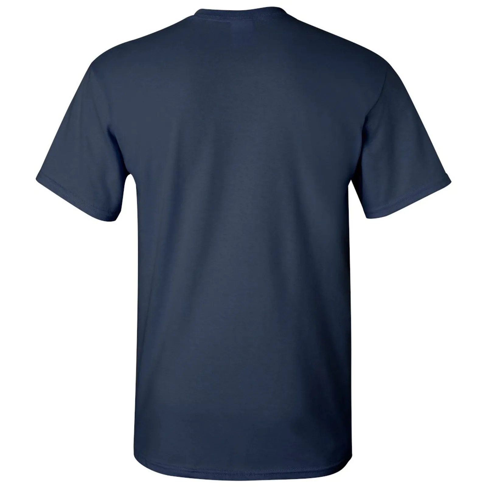 Arch Logo Undecided University of Michigan Basic Cotton Short Sleeve T-Shirt - Navy