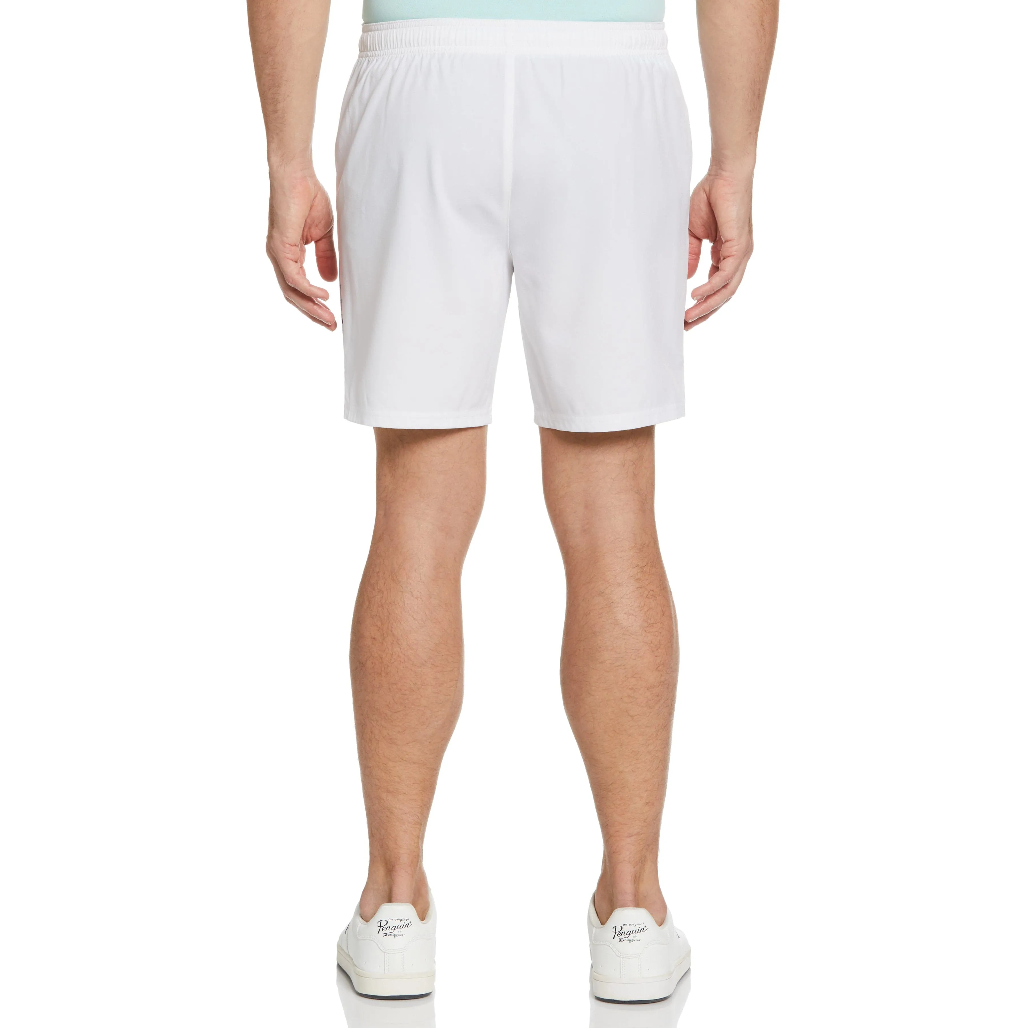 Asymmetric Print Performance 7" Tennis Short