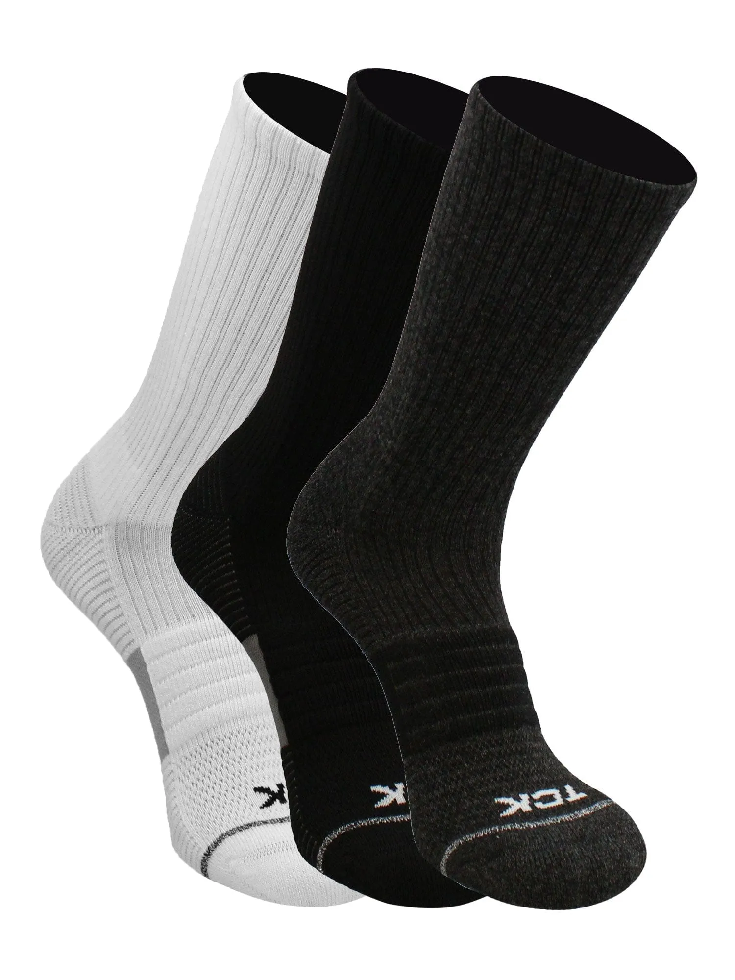 Athletic Crew Socks 3-pack - Made with Recycled Yarns