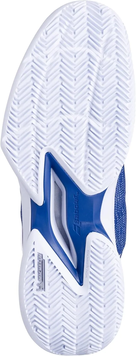 Babolat Mens Jet Tere 2 Clay Tennis Shoes Clay Clay Shoe Blue - White
