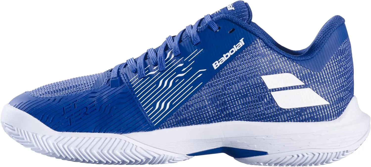 Babolat Mens Jet Tere 2 Clay Tennis Shoes Clay Clay Shoe Blue - White