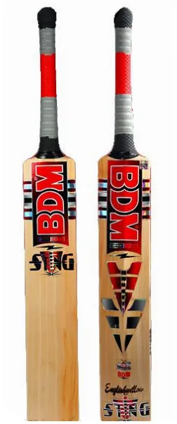 BDM Cricket Bat Sting English Willow