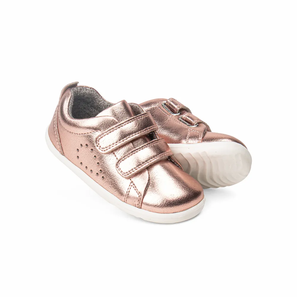 Bobux Step Up Grass Court Rose Gold
