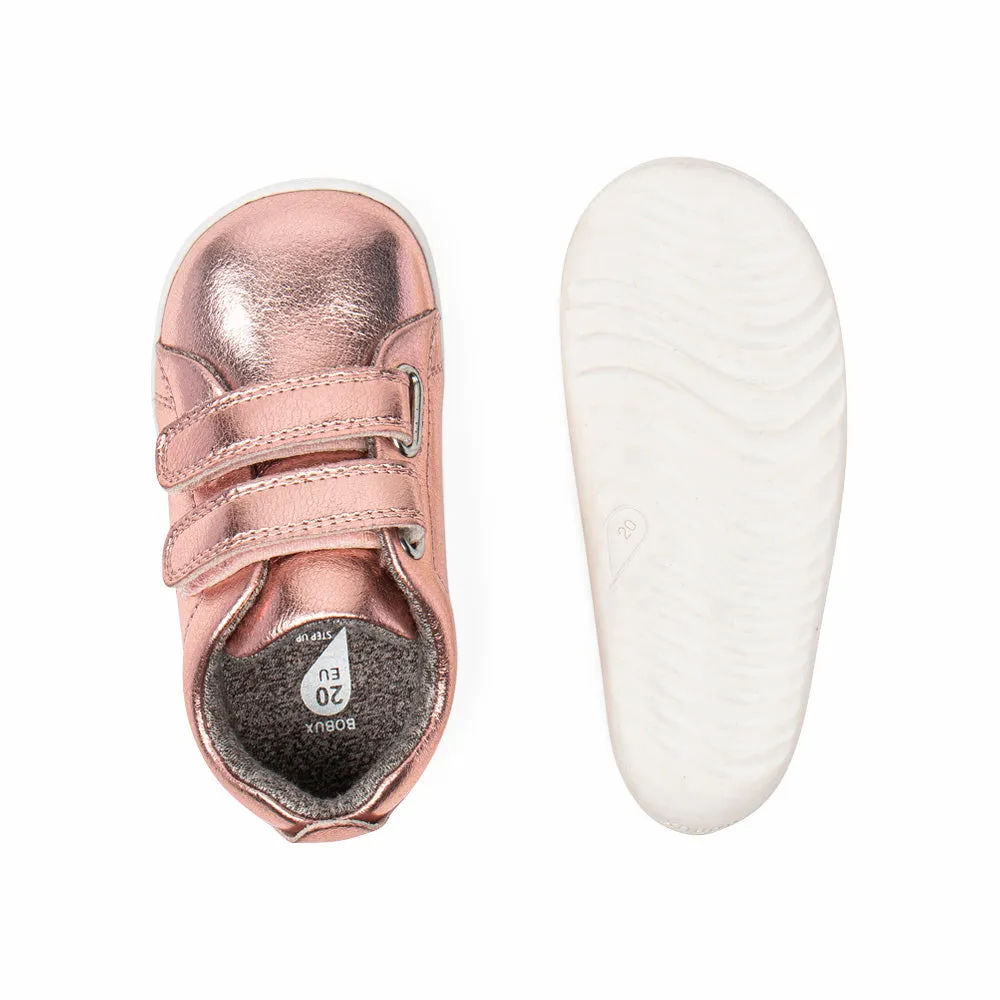 Bobux Step Up Grass Court Rose Gold