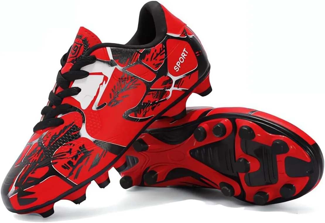Boys Girls Soccer Cleats Junior Football Cleats Youth Indoor Outdoor Football Training Soccer Shoes
