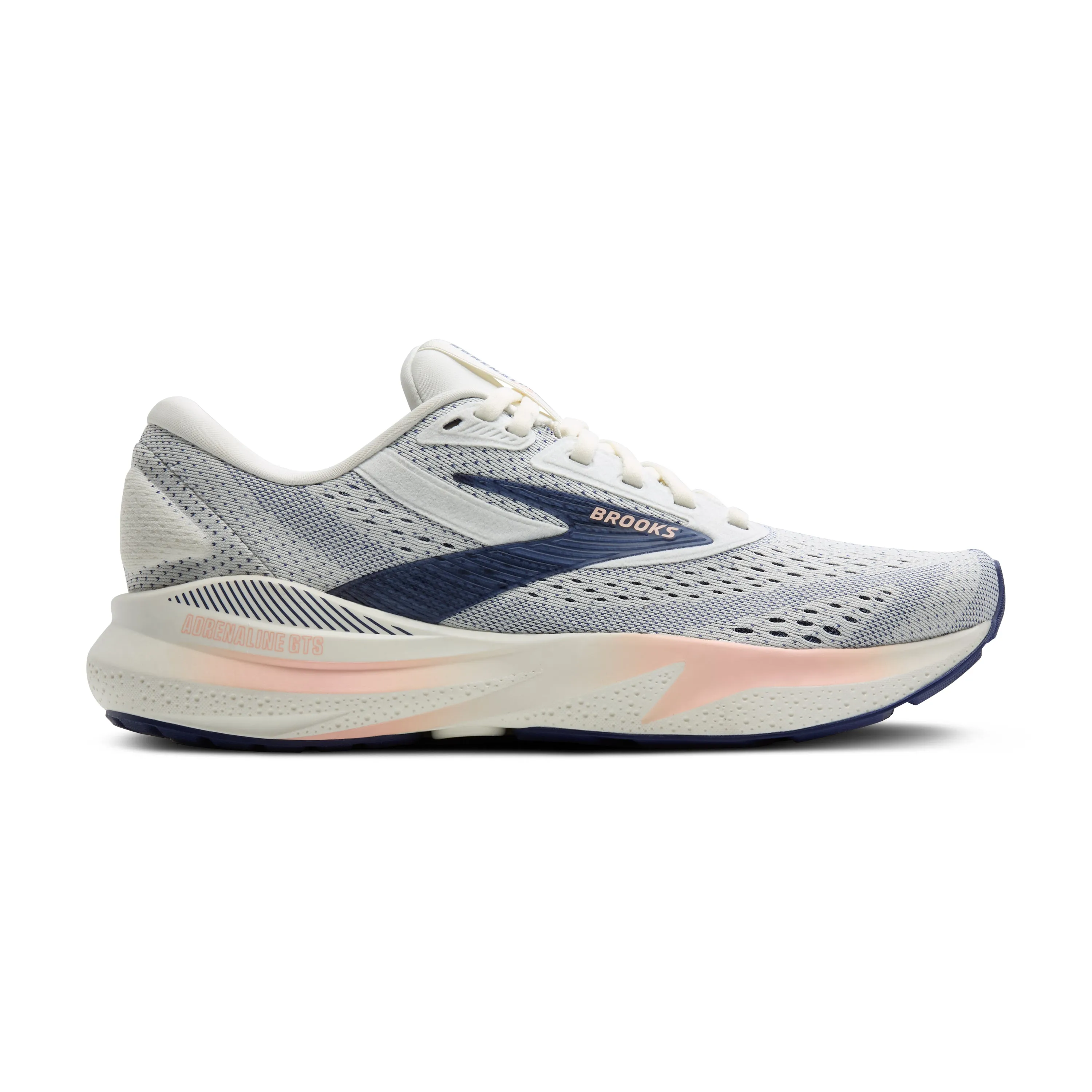 Brooks | Adrenaline GTS 24 | Women's | Grey/Blue Ribbon/Peach