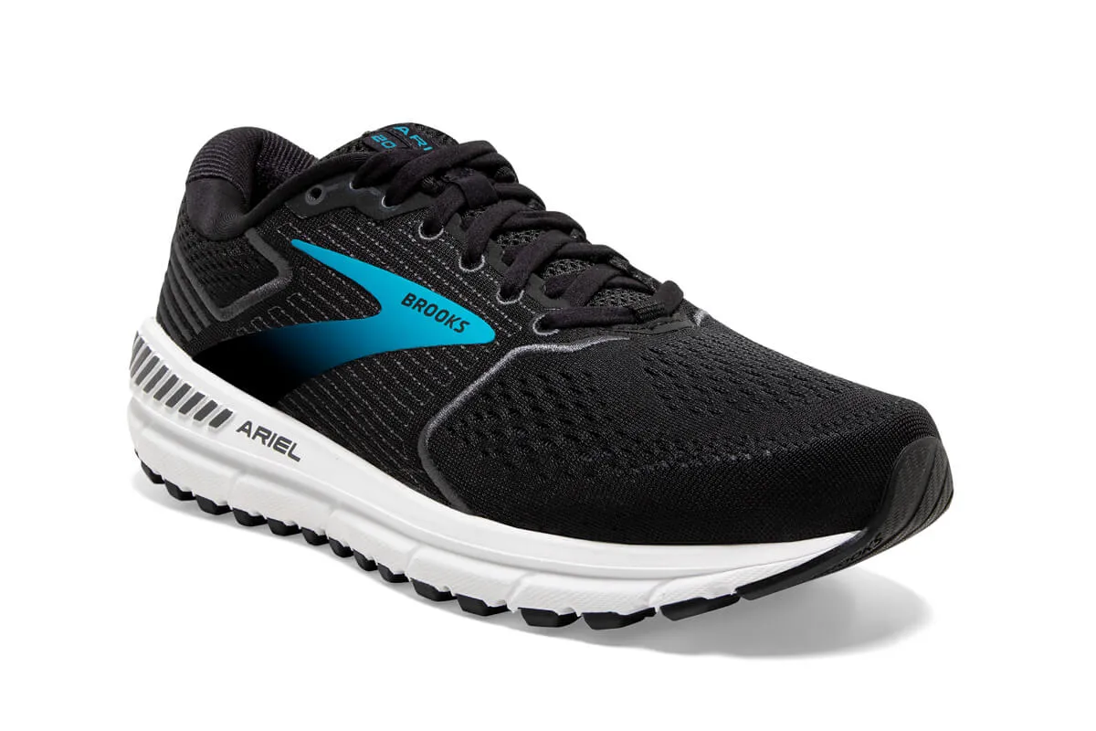 Brooks Ariel 20 2E Black/ebony/blue Womens