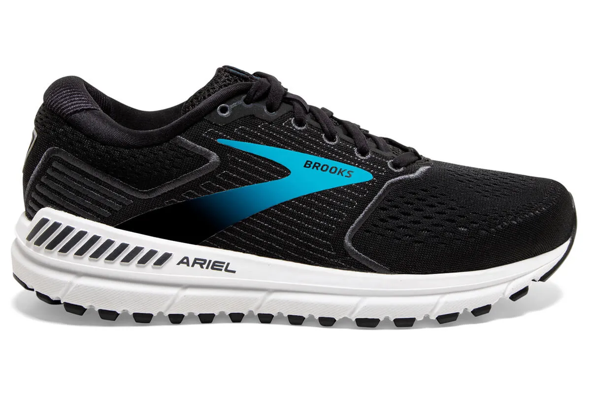 Brooks Ariel 20 2E Black/ebony/blue Womens