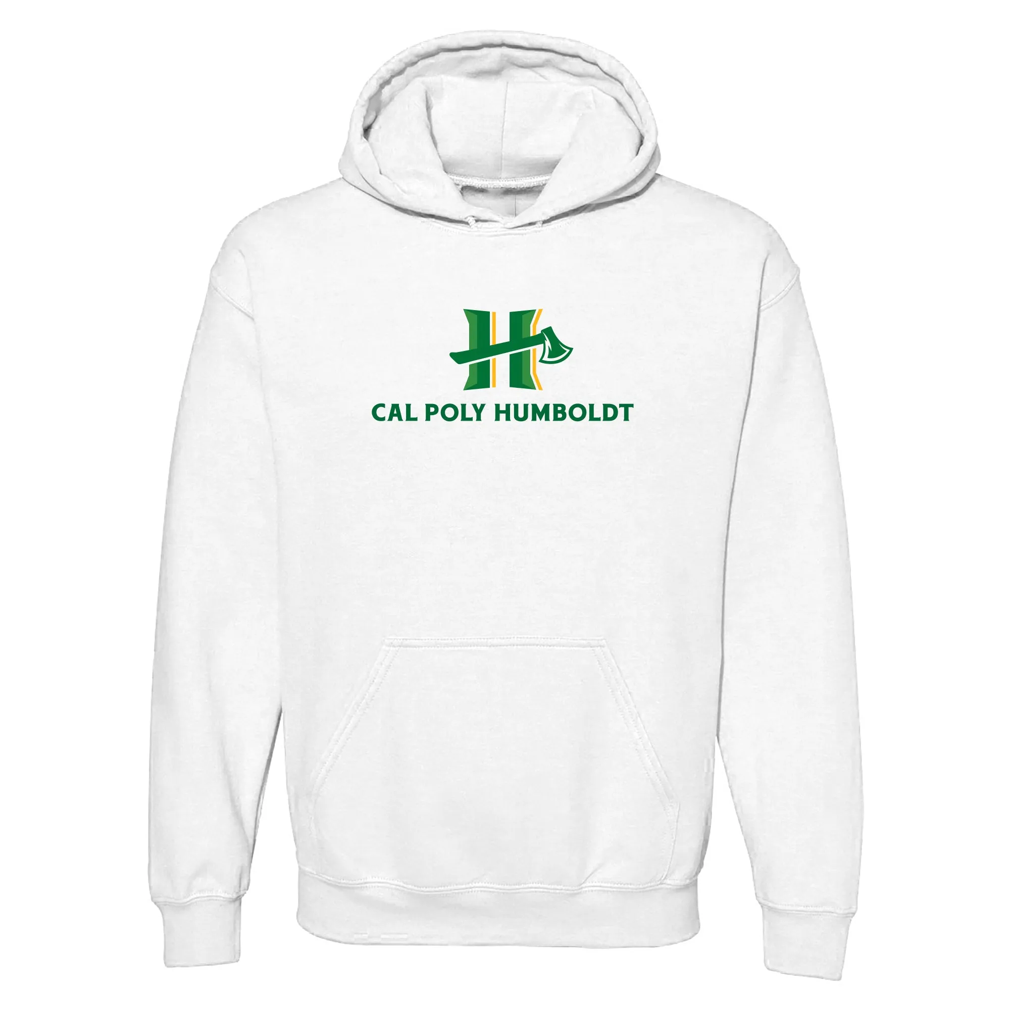 Cal Poly Humboldt Lumberjacks Primary Logo Hoodie - White