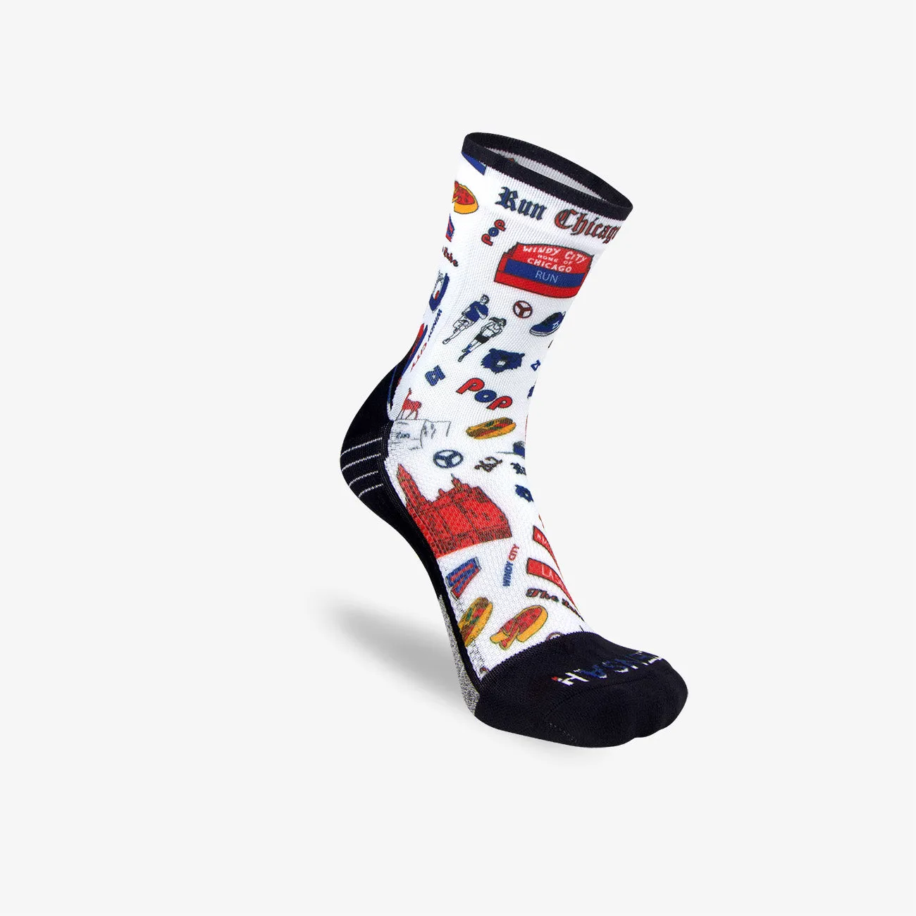 Chicago Doodle Socks (Mini-Crew)