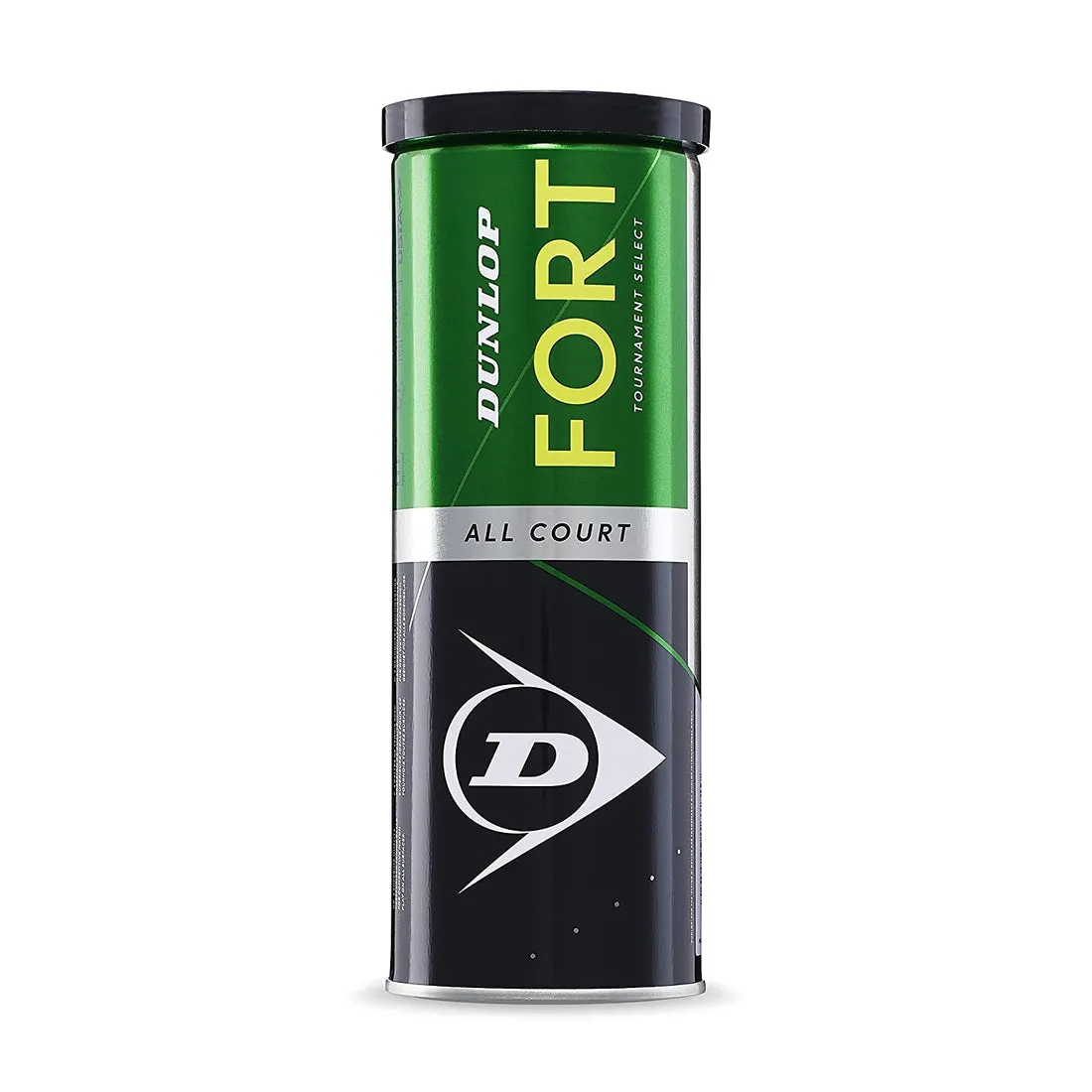Dunlop Fort All Court Tennis Balls Carton, Yellow (24 Cans)