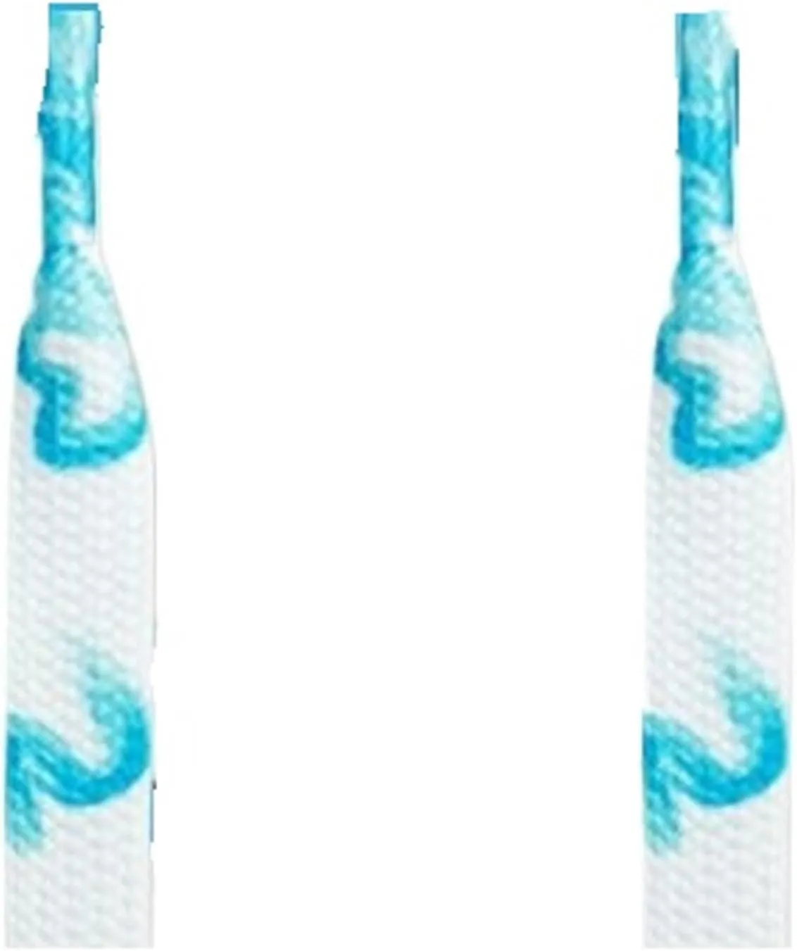 Hand-painted Graffiti Rubber Shoelaces For Fashion Shoe Laces For Sneakers Men Women Sports High-top Canvas Shoestring
