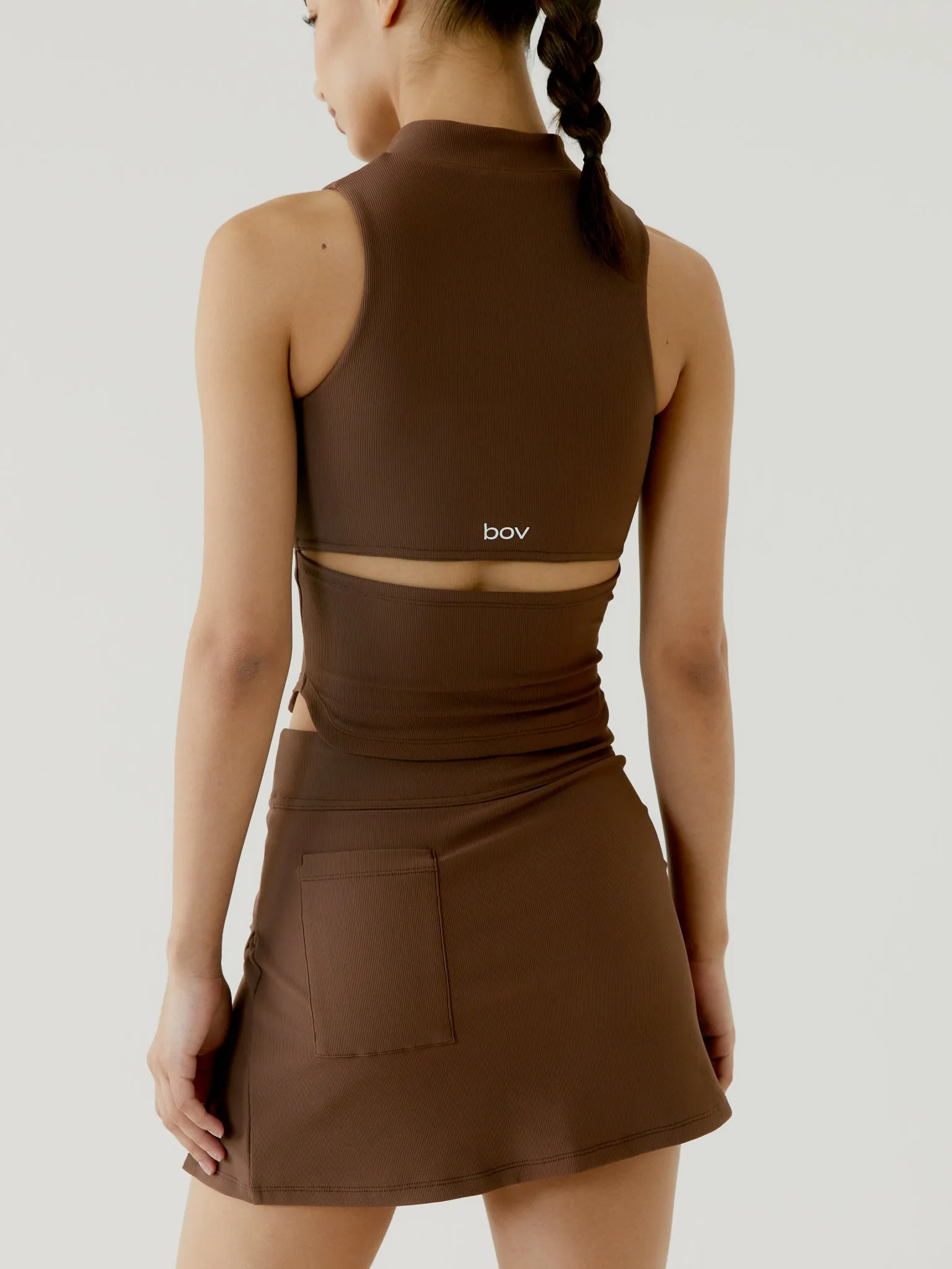 Harper Skort - Brown