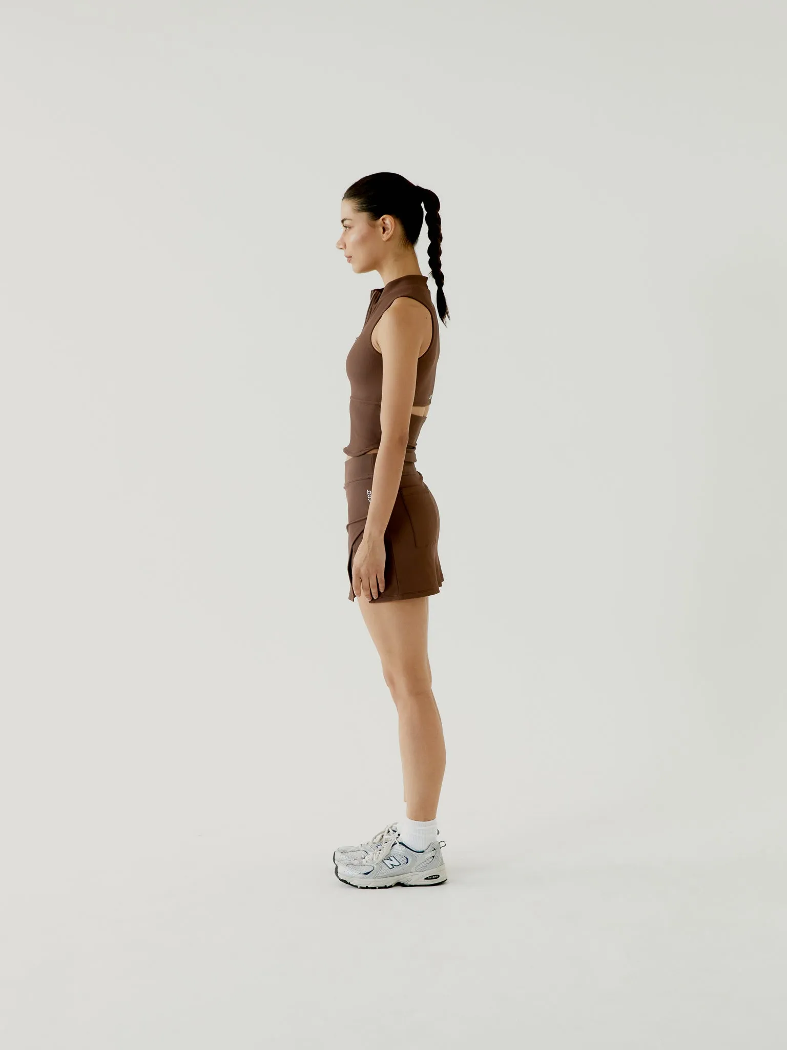 Harper Skort - Brown