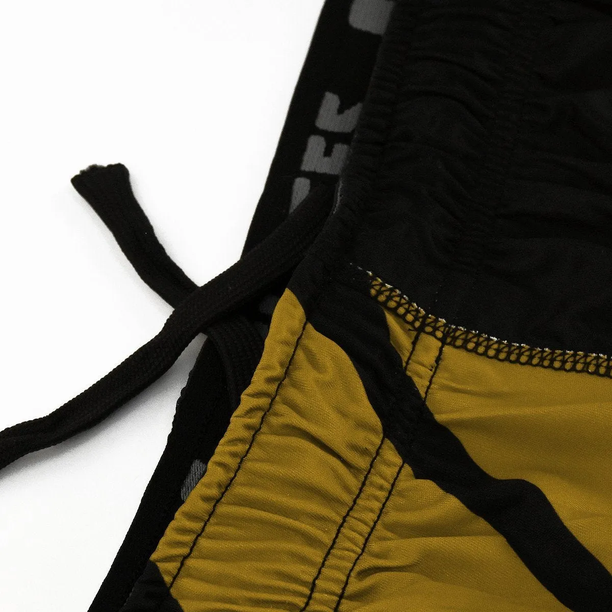 Icarus Black and Gold shorts