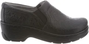 Klogs Footwear Naples Women's Shoes - Premium Nursing Shoes for Superior Comfort & Stability - Slip-Resistant Outsoles, Supportive Insoles, Lightweight Design Black Tooled Size 6 Wide US