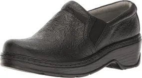 Klogs Footwear Naples Women's Shoes - Premium Nursing Shoes for Superior Comfort & Stability - Slip-Resistant Outsoles, Supportive Insoles, Lightweight Design Black Tooled Size 8.5 Medium US
