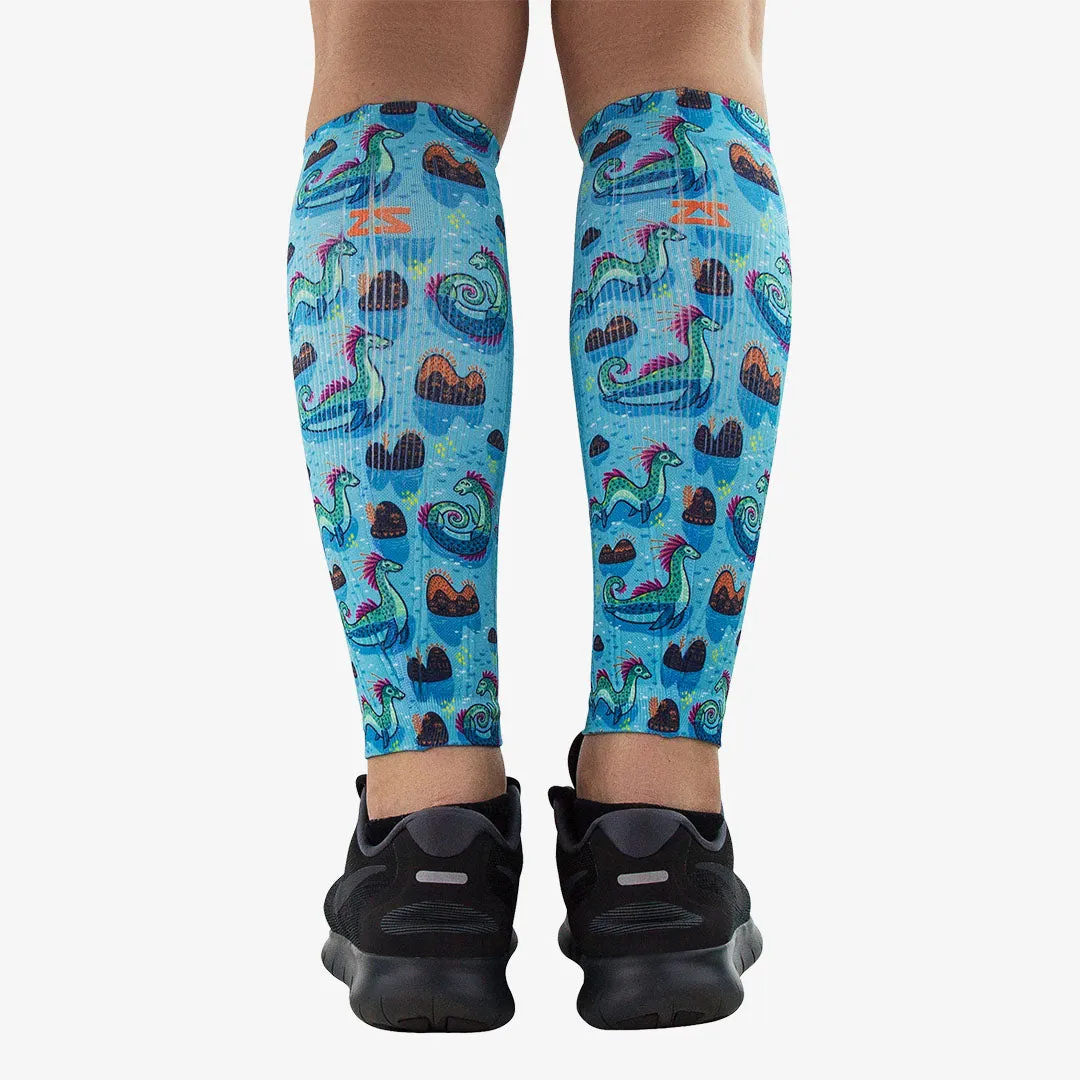 Loch Ness Monsters Compression Leg Sleeves