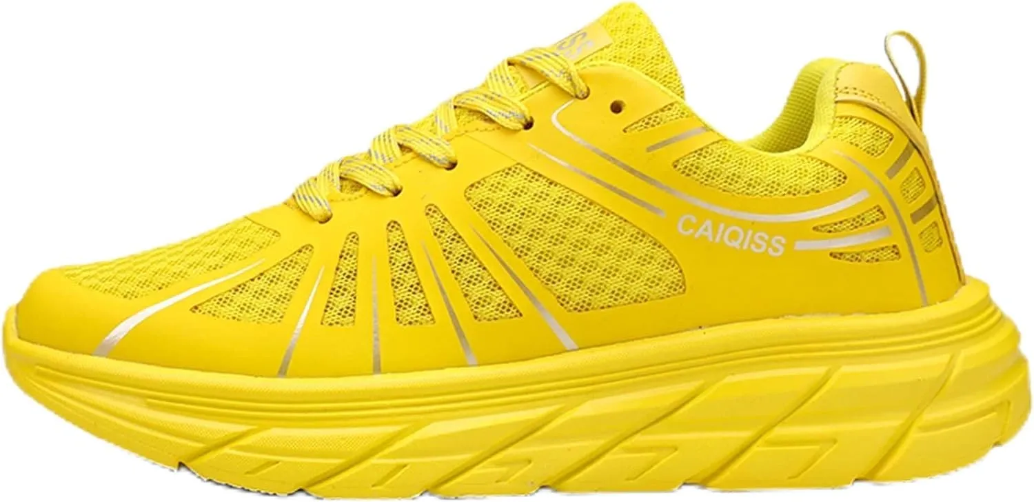 Mens Low Top Lace Up Classic Casual Walking Shoes Rubber Sole Anti Slip Running Shoes High Elasticity Basketball Sneakers Comfortable and Breathable Training Shoes Lightweight Badminton Sneakers