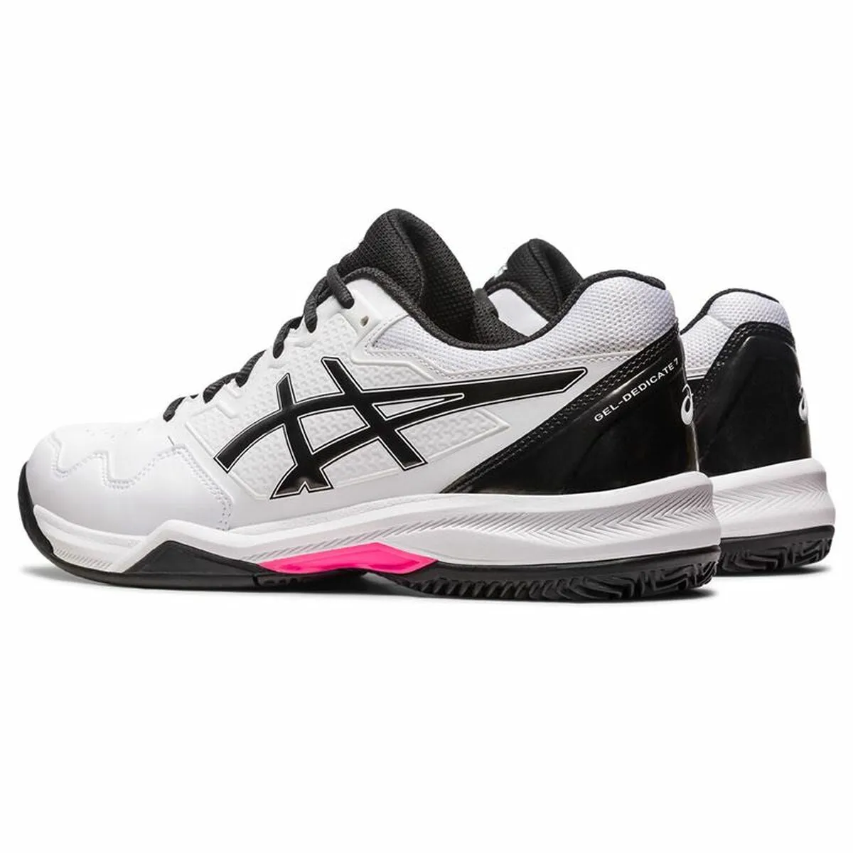 Men's Tennis Shoes Asics Gel-Dedicate 7 White Men