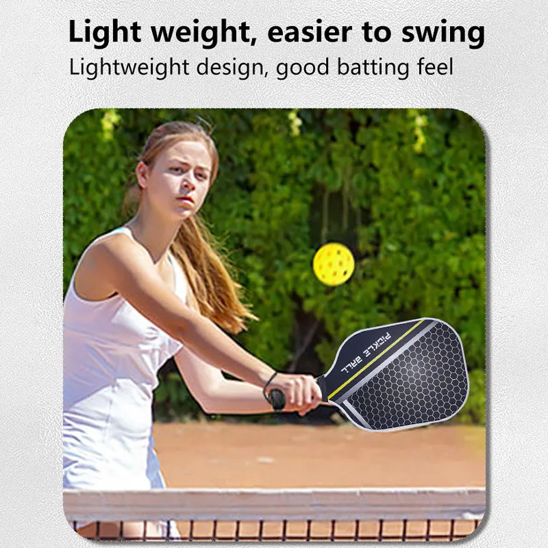 POWKIDDY Carbon Fiber Pickleball Racket
