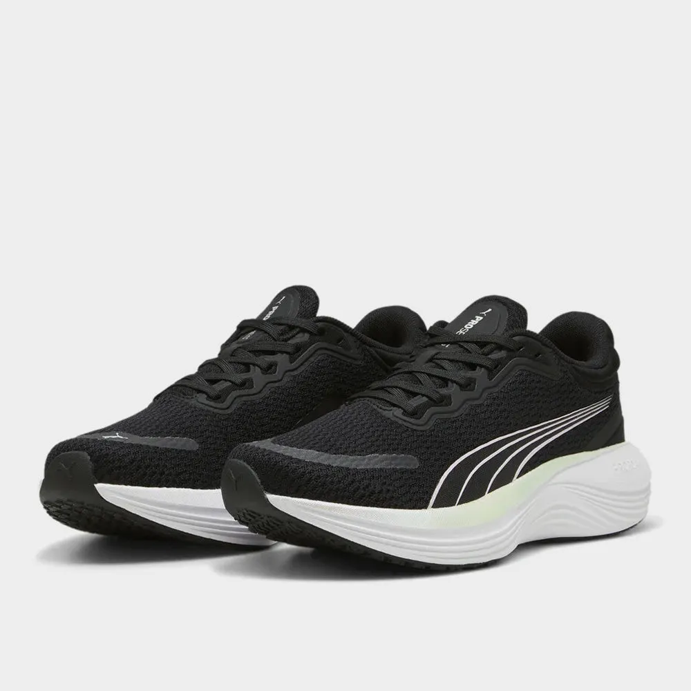 Puma Mens Scend Pro Running Black/white _ 181122 _ Black