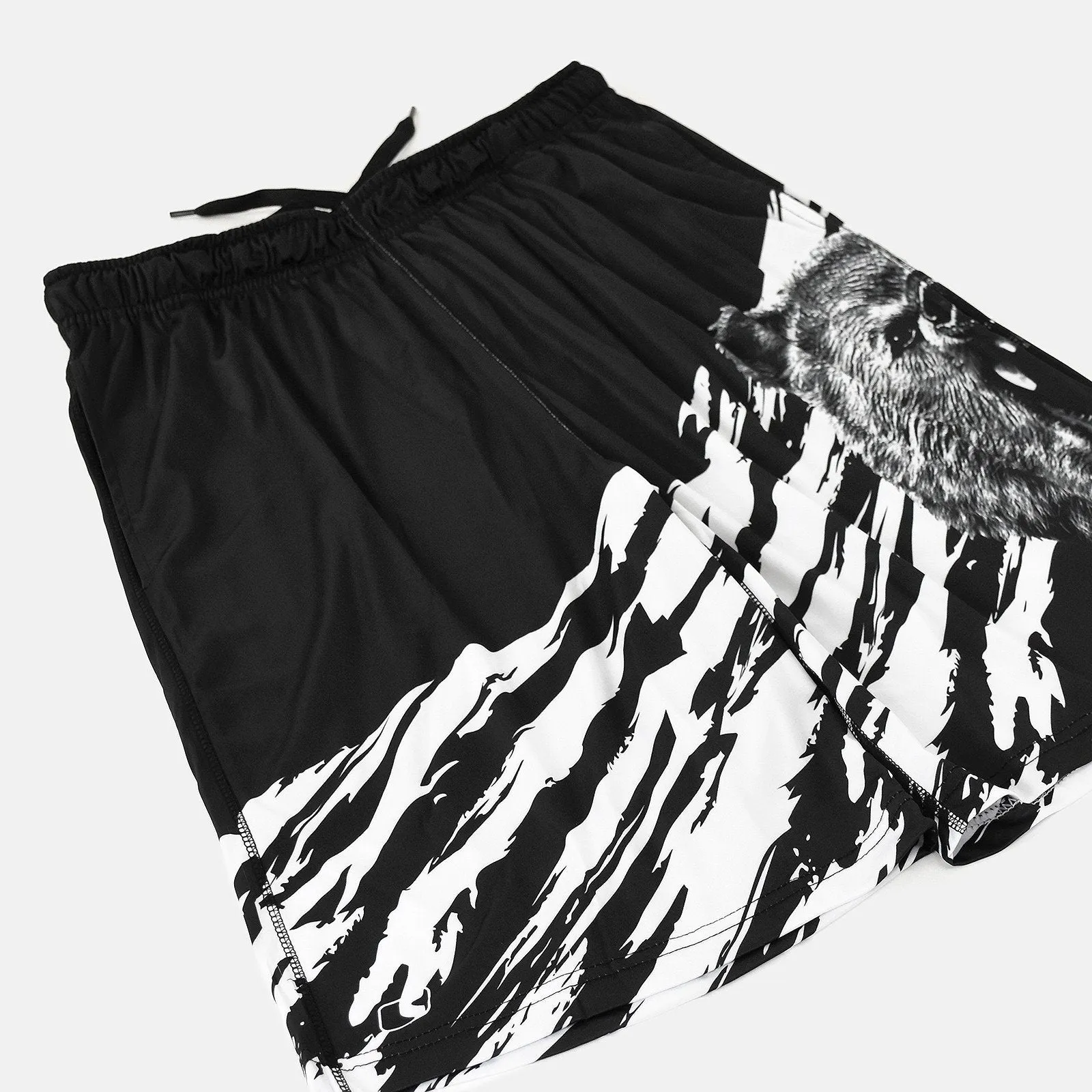 Ripped Bear Shorts