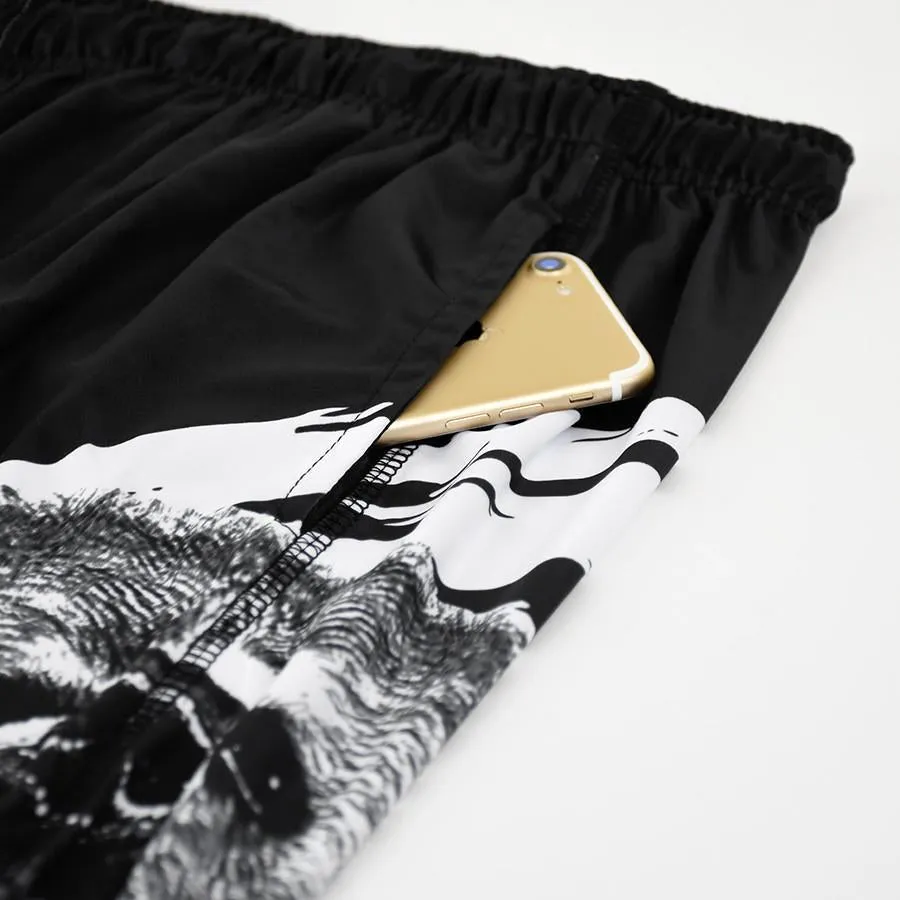 Ripped Bear Shorts