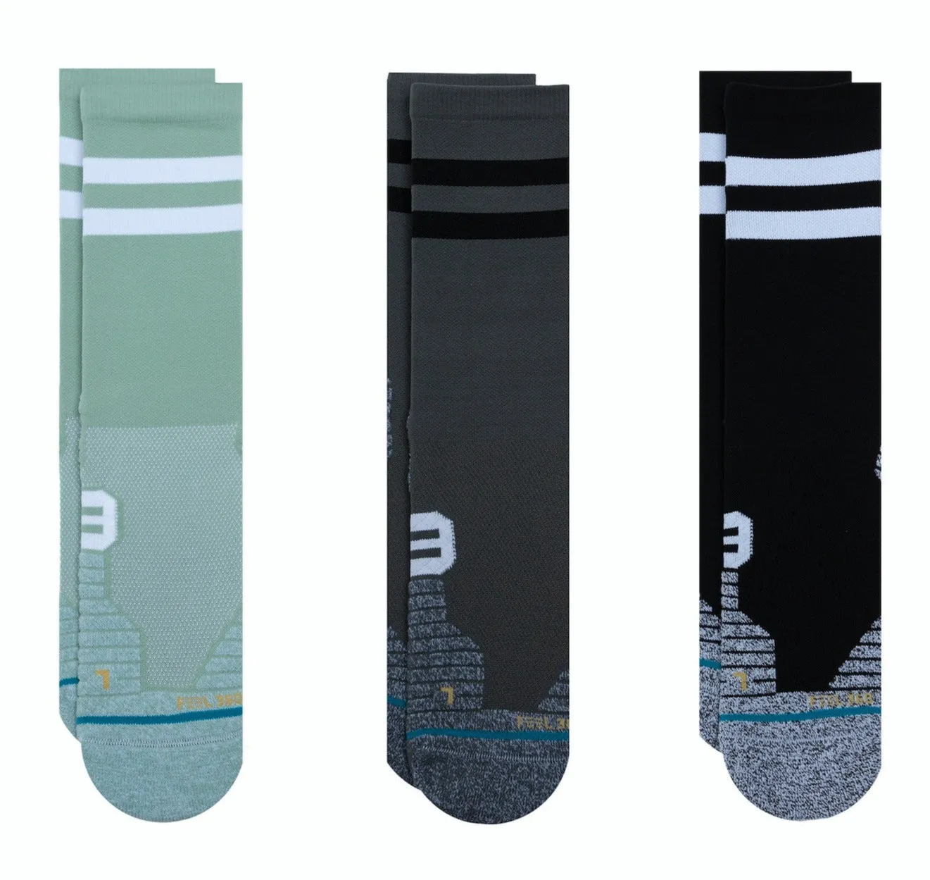 Stance Run - Crew (3-Pack)