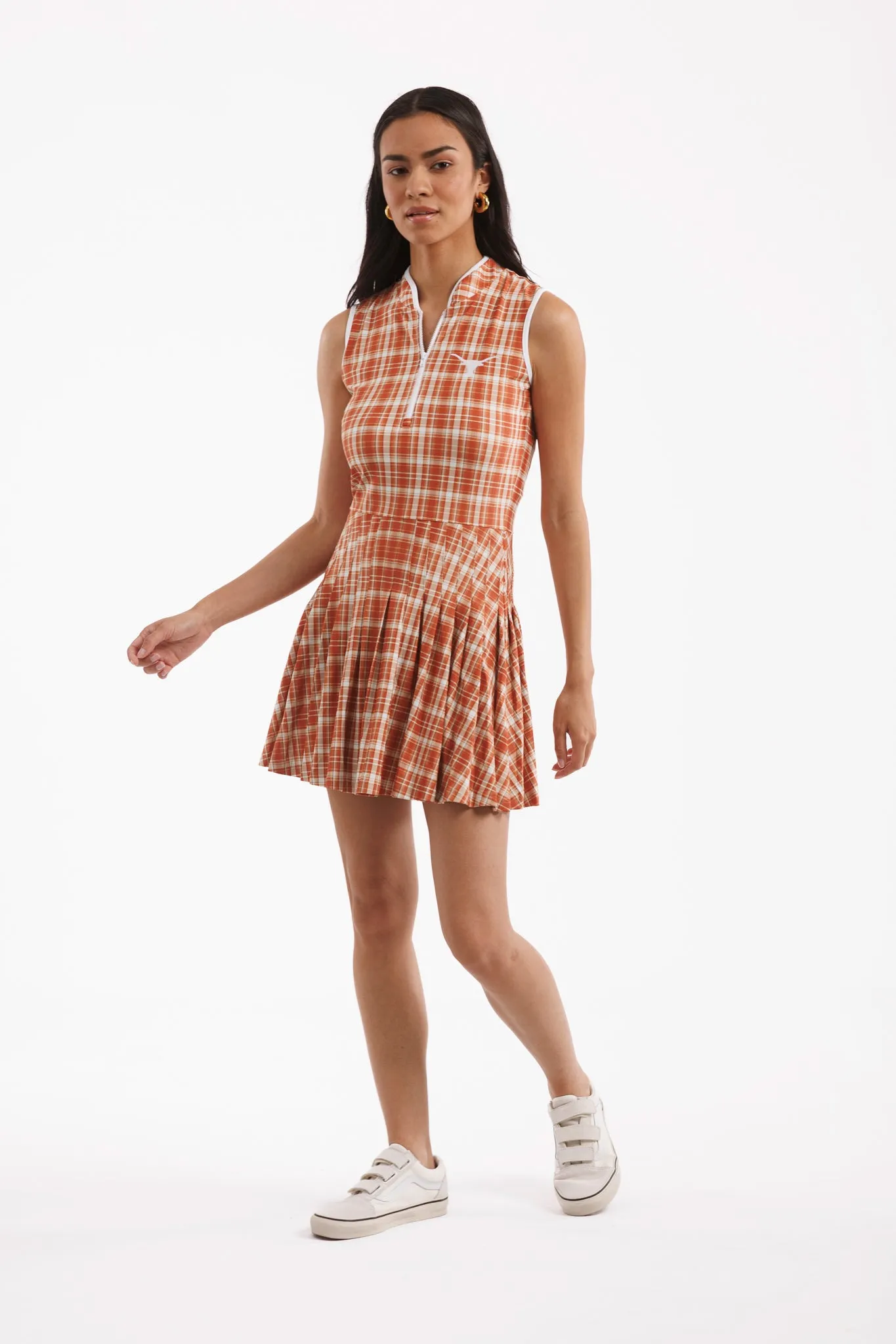 Tailgate Collection Mackenzie Dress - Texas Plaid