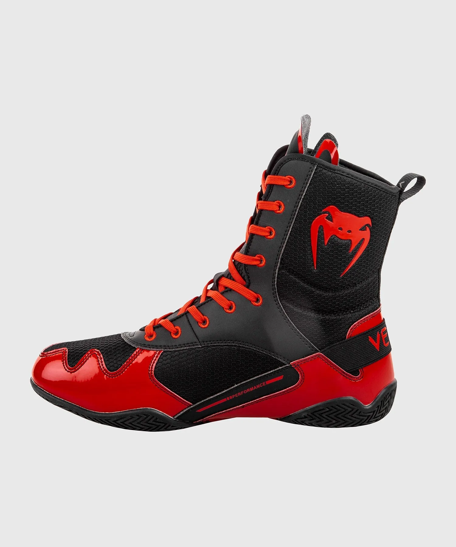 Venum Elite Boxing Shoes - Black/Red
