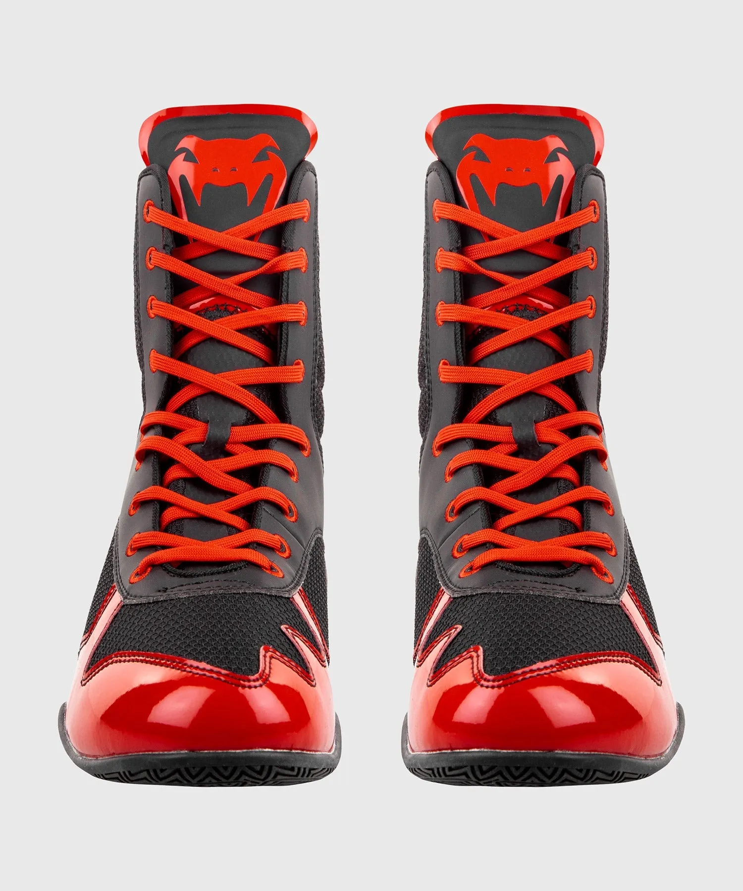 Venum Elite Boxing Shoes - Black/Red