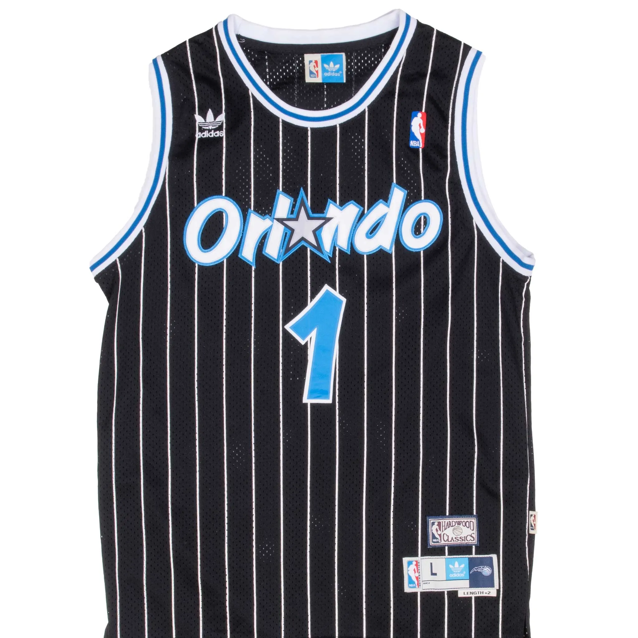 VINTAGE ADIDAS NBA ORLANDO MAGIC TRACY MCGRADY JERSEY 2000S LARGE