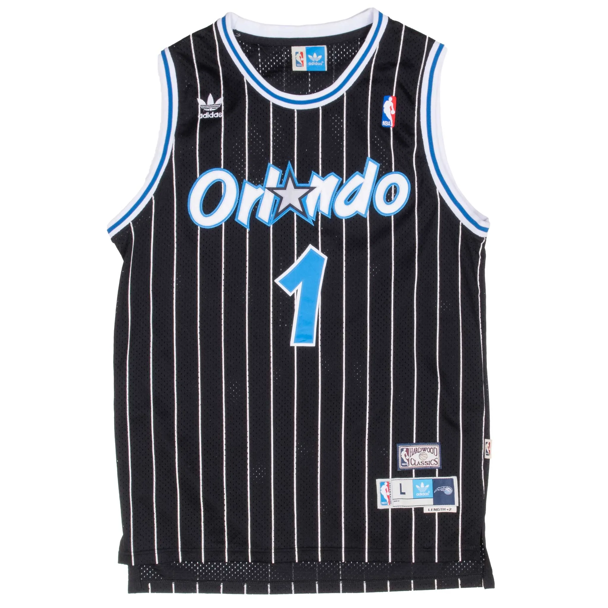 VINTAGE ADIDAS NBA ORLANDO MAGIC TRACY MCGRADY JERSEY 2000S LARGE