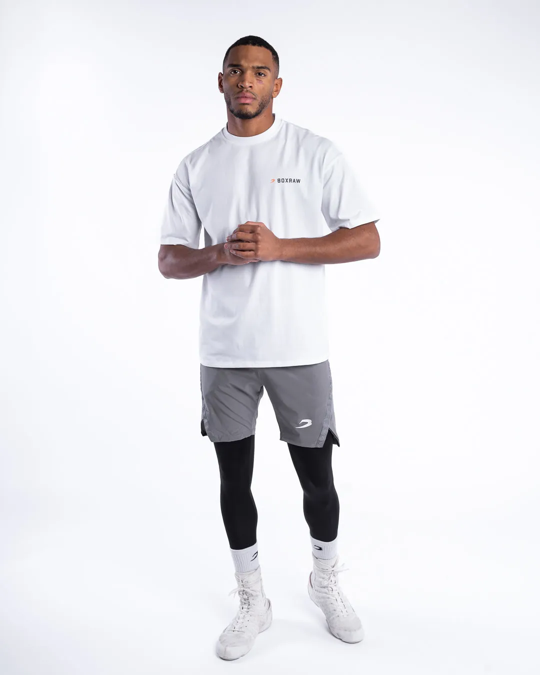 We Don't Play Boxing Oversized T-Shirt - White