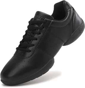 White Cheer Shoes Girls Dancing Training Sneakers Women Jumping Tumbling Exercise Aerobic Fitness Dance Sole Separation