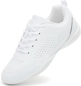 White Cheer Shoes Girls Tumbling Exercise Aerobic Training Dance Cheerleading Youth Comfortable Sneakers Women