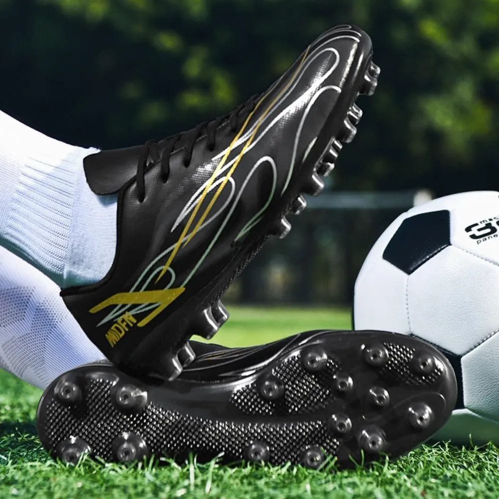 Women Outdoor AG/FG Cleats for Soccer Baseball Lacrosse Softball Rugby - Lightweight Breathable Athletic Training Men's Shoes