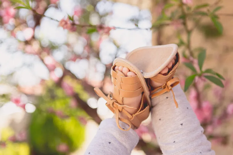 z Baby Toddler Shoes  Cali Sandals - Natural